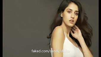 Disha Patani Riskeert Een Riskante Fotoshoot Als Een Jonge Indiase Filmster