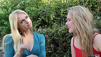 Lilly Lit E Sarah Vandella Compartilham Paus Em Um Ménage À Trois Kinky