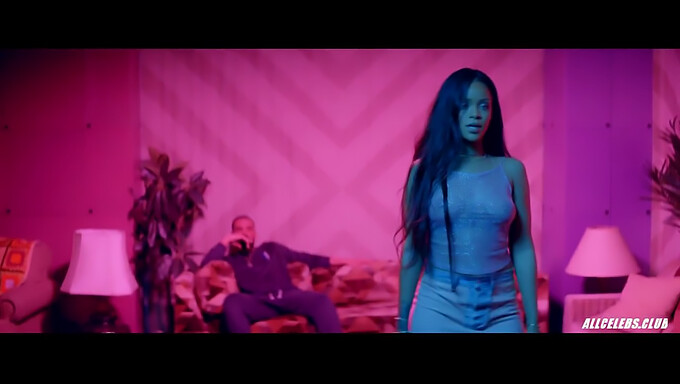 Rihanna's seductive dance routine in "Work" music video