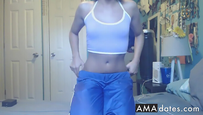 Just dance to the rhythm of pleasure with this amateur video