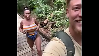 Aubrey Black And Jaxson Wolfe'S Outdoor Sex Toy Adventure