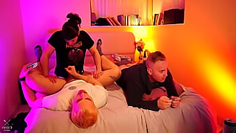 Milf And Wife Play Fortnight-Inspired Pegging Game