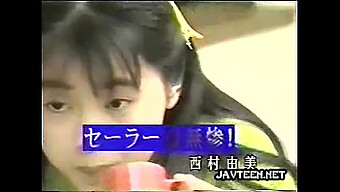 Vintage Yumi's hot and uncensored performance in classic Japanese teen video