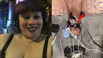 Mistress Punishes Slave With Remote-Controlled Ballbusting