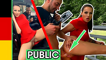 La Belleza Alemana Jolee Love Disfruta Del Sexo Al Aire Libre En El Parque