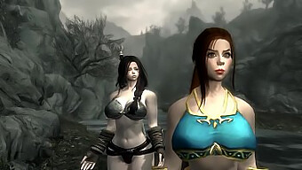 Skyrim'S Jenna And Lacey Face Punishment For Overindulgence