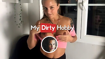 アリヤ・ラロカのいたずらな動き:隣人のチンポに乗る - Mydirtyhobby