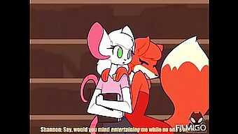 Futa Furry'S Sensual Encounter In The Library Of Anime Animations