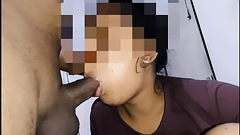 Sri Lankan Teen'S Deepthroat Skills And Cum Swallowing