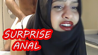 First-Time Anal Experience Of A Married Hijab-Wearing Woman!