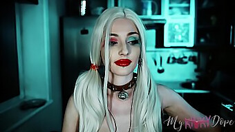 Harley Quinn Asmr Cosplay For 18yo Masturbation