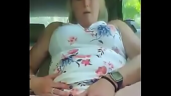 Amateur Wife Fingered To Orgasm In Public Car