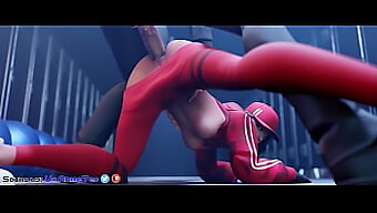 Préparation Sensuelle À L'Entraînement De Ruby Avec Des Éléments Hentai Et Cgi