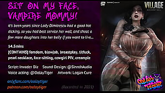 Vampire Mommy Lady Dimitrescu'S Erotic Audio Experience With Creampie And Sitting On Face