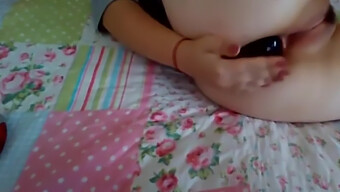 Russian Girl'S Solo Playtime Turns Into A Hot Video