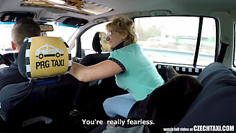 A Starving Mature Czech Blonde Gets Serviced By A Taxi Driver