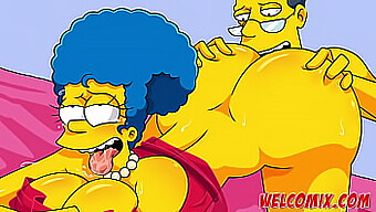 Simpsons Porn Comics: Neighbor'S Passion For Sex