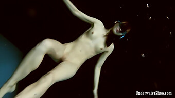 Underwater Beauty: Vera Brass'S Seductive European Teen Strip Show