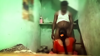 Indian Aunt Indulges In Secret Kiss And Fingering With Younger Man