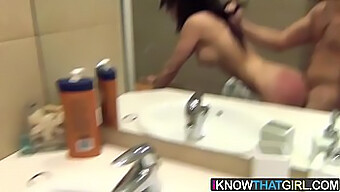 Veronica Vice, A Teenage Beauty, Indulges In A Cum Shower In This Explicit Video