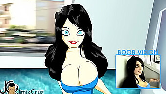 Hannah Minx'S Animationszug Mit Wackelnden Animetitten