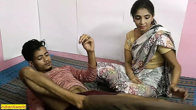 Indian housewife pleads to continue intercourse and swallow cum