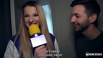 Celina Davis, Deutsche Blonde Pornodarstellerin, Überrascht Ihren Fanboy Mit Unerwartetem Sex