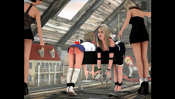 ลงโทษผู้แพ้ที่ Spankred3d.com