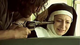 Bare-Breasted Nuns Wielding Large Weapons In 2010 High-Quality Release