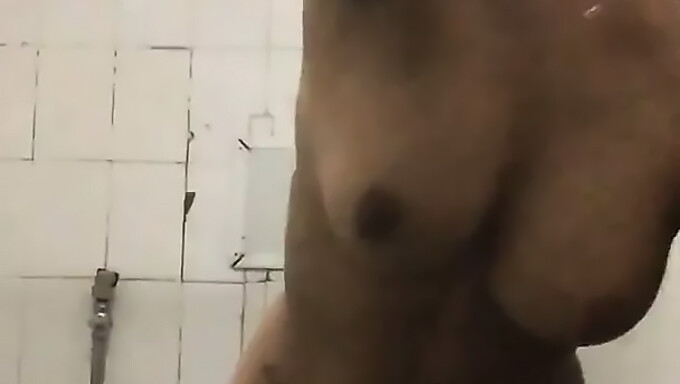 Busty Chinese girl strips down in homemade video