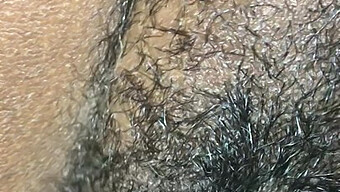 Big Black Cock Penetrates A Hairy Vagina