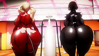 Ann And Makoto'S Breasts Grow Larger In 3d